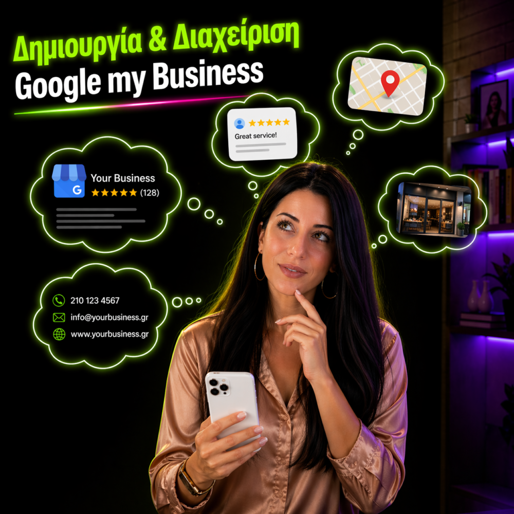 Google my business σε 24 ώρες | Βγες στις πρώτες θέσεις