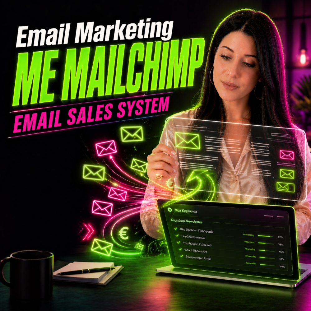 Emails Sales System | Email Marketing με Mailchimp