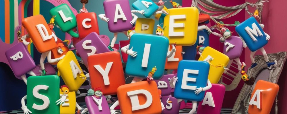 υποτιτλοι που χορεύουν χρωματιστοι, αστείο και παιχνιδιαρικο υφος